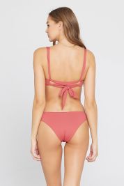 L Space Brick Parker Bikini Top