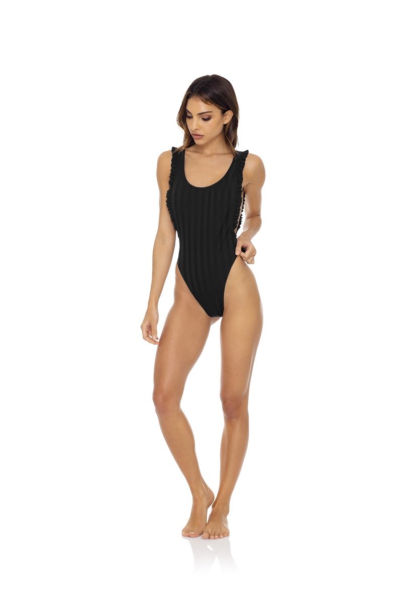 Bachelorette & Her Babes Open-Sides Thong One-Piece – Luli Fama