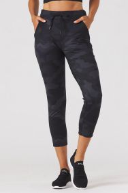 Glyder Black Camo Jet Set Crop