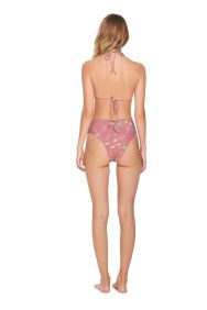 Kibys Pink Herb Marigold Bikini Bottom