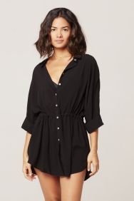 L*Space Black Pacifica Tunic