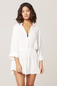 L*Space White Pacifica Tunic