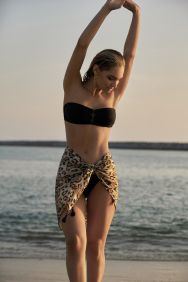 PQ Swim Leopard Sarong