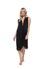 PQ Swim Midnight Tassel Wrap