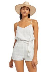 Vitamin A Organic Shimmer Cotton Gigi Romper